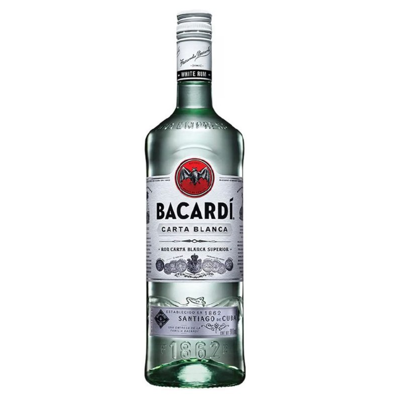 Rum Bacardi Carta Blanca 980ml
