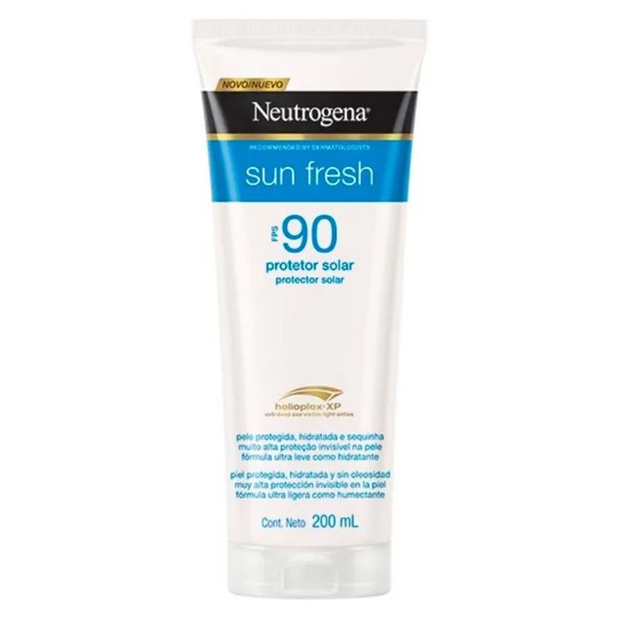 Protetor Solar Corporal Neutrogena Sun Fresh FPS 90 200ml
