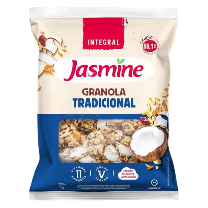 Jasmine Granola Tradicional Integral 1kg