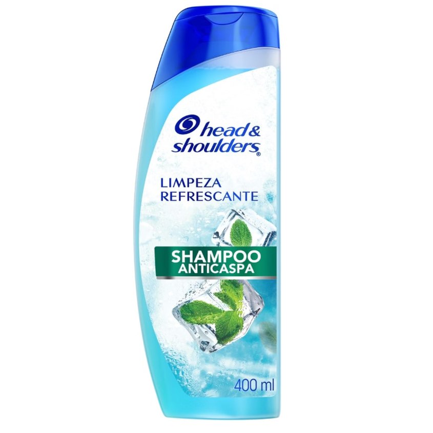 Head & Shoulders Shampoo Anticaspa Limpeza Refrescante 400 ml