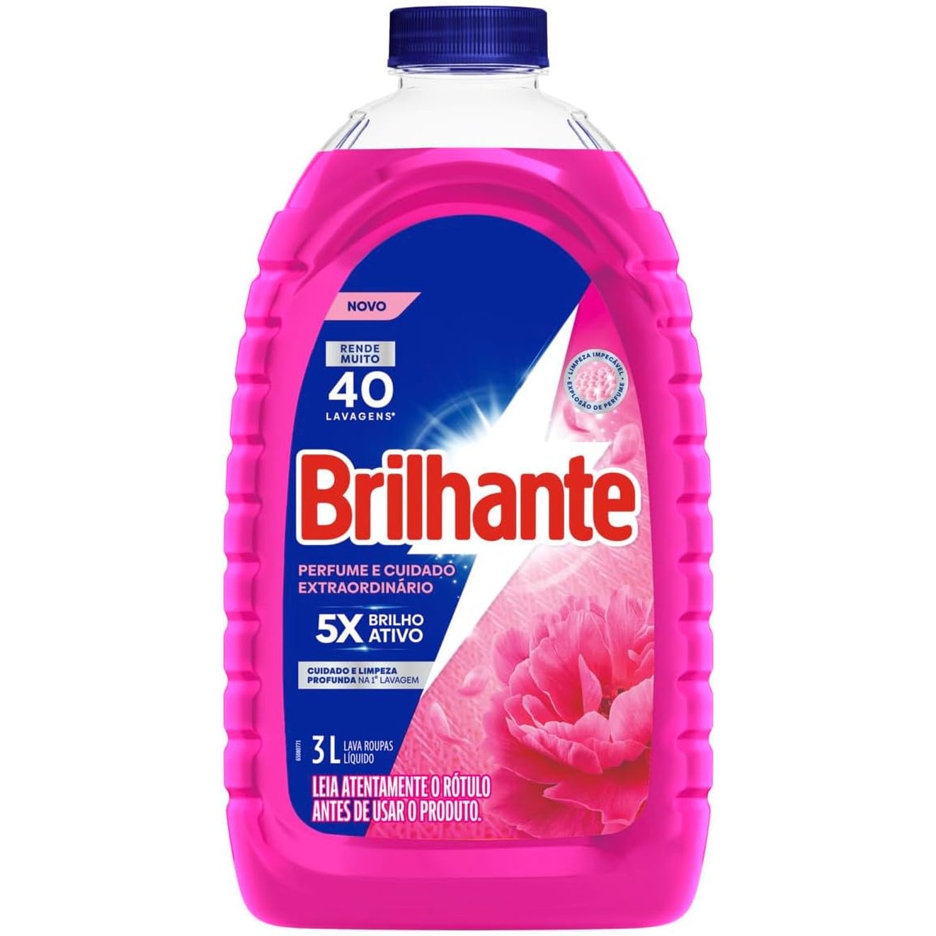 Brilhante Sabão Líquido Perfume e Cuidado Extraordinário 3L