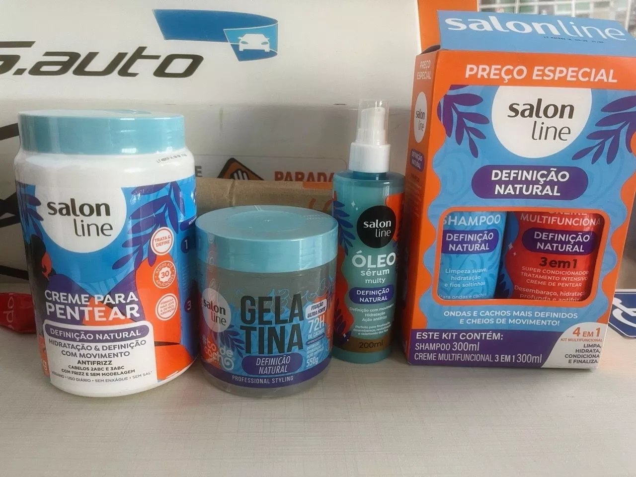 Kit Rotina Completa Definição Natural