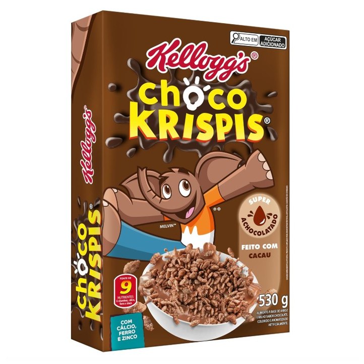 Cereal Choco Krispis Chocolate Kellogg's 530g