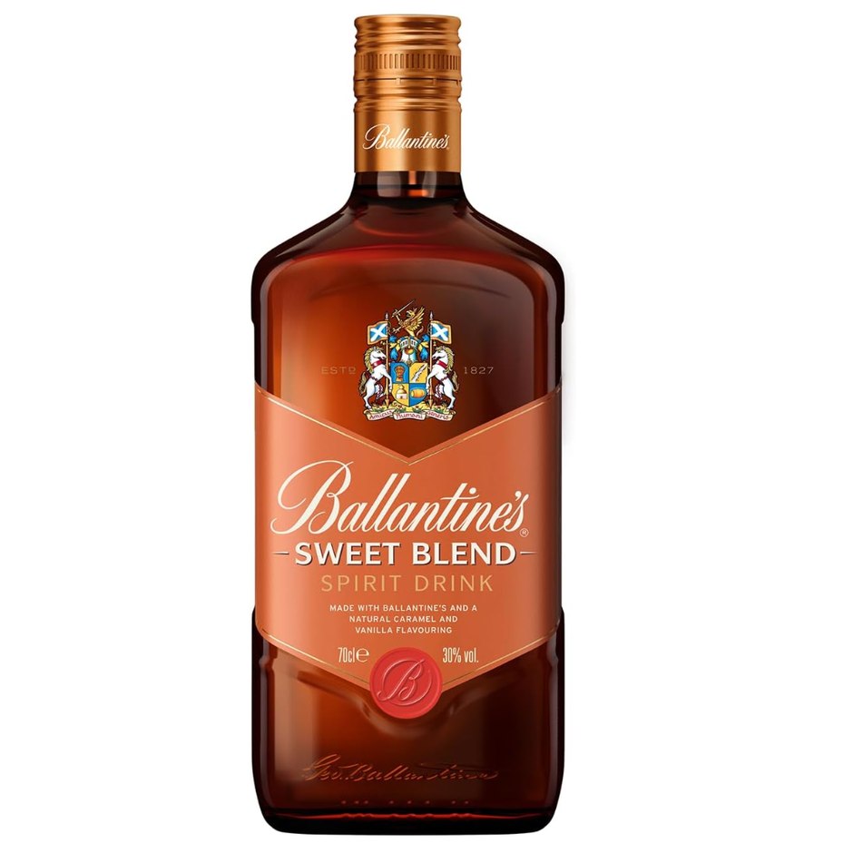 Licor Seco de Whisky Caramelo & Baunilha Ballantine's Sweet Blend 700ml