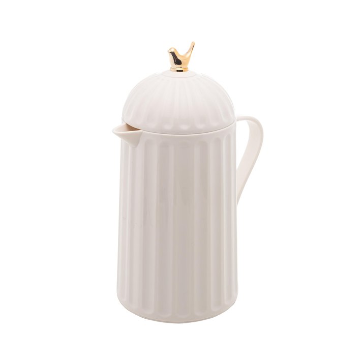 Garrafa Térmica de Plástico Wolff Bird Branca 600ml