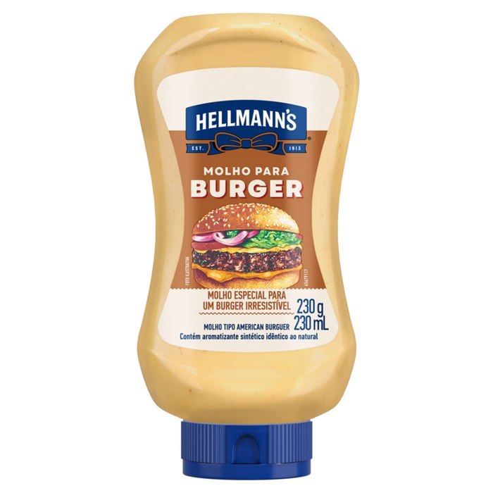 Molho para Burger Hellmann's 230G