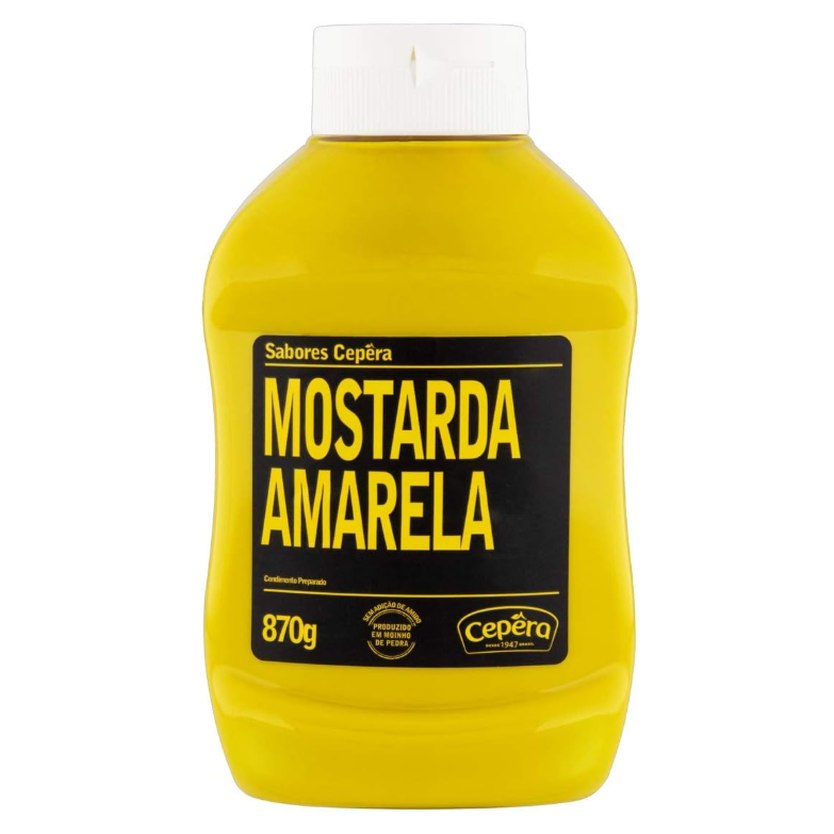 Mostarda Amarela Sb. Cepera 870g