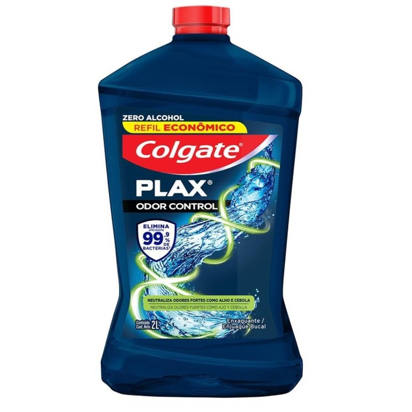 [8 UNIDADES] Enxaguante Bucal Colgate Plax Odor Control 2l