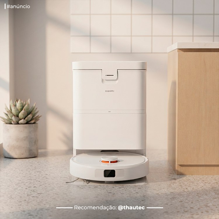 Robô Aspirador E Passa Pano Xiaomi Vacuum (H50) 220v