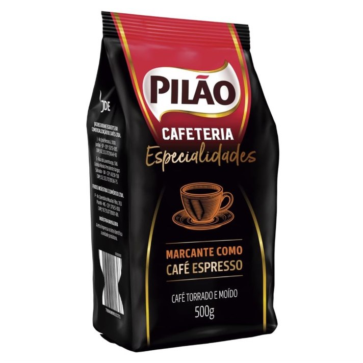 CAFE PILAO CAFETERIA ESPECIALIDADES ESPRESSO POUCH 500G