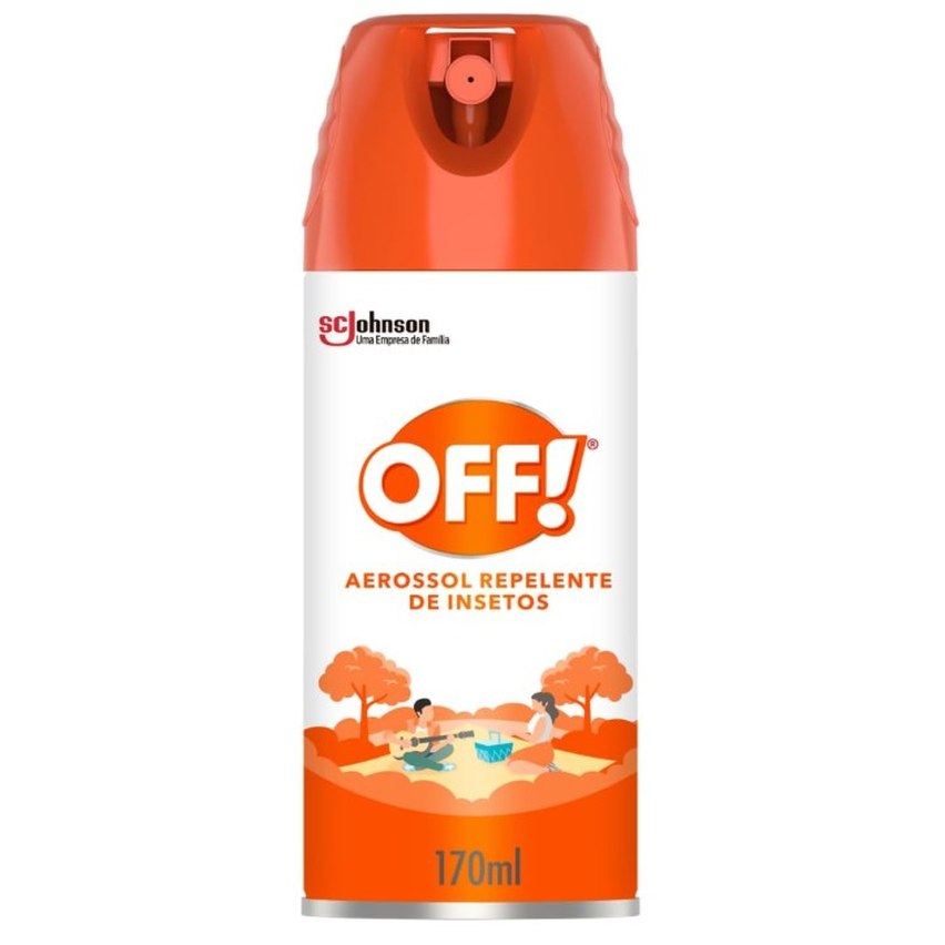 OFF! Family Aerosol Repelente de Insetos e Mosquitos, 170ml