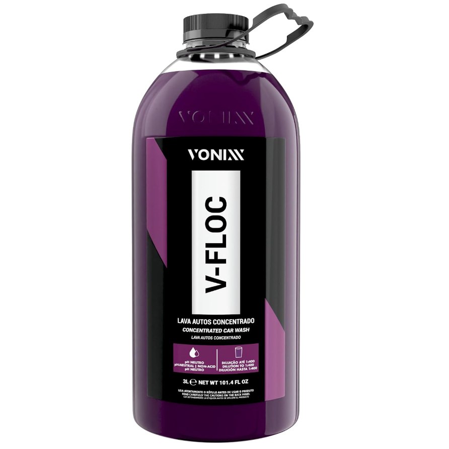 vonixx Shampoo Automotivo Concentrado V-floc 3L