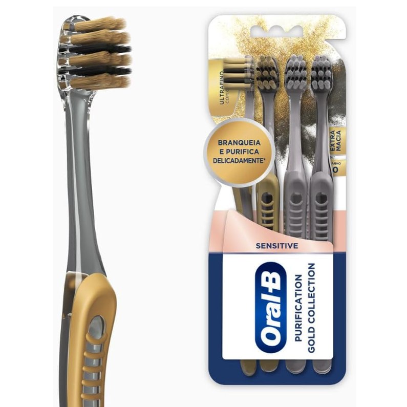 Oral-B Escova de Dente Sensitive Purification 4un