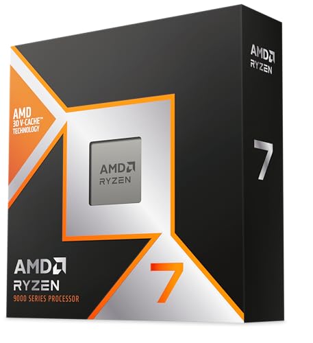 Processador AMD Ryzen 7 9800X3D (AM5/ 8 Cores/ 16 Threads/ 5.2 GHz/ 104Mb Cache/Radeon Graphics/Sem cooler)