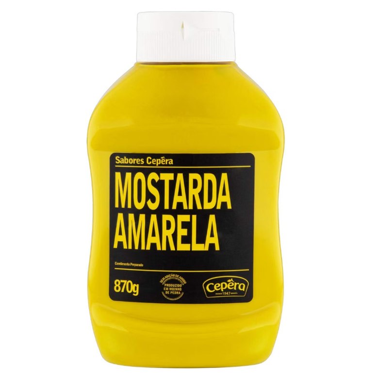 Mostarda Amarela Sb. Cepera 870g