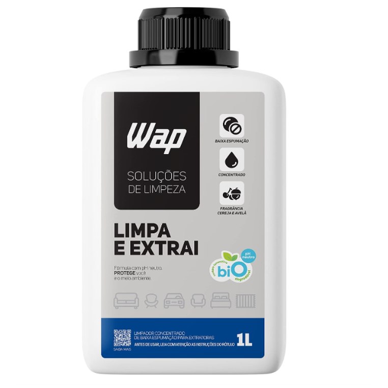 Detergente Limpador para Extratoras Concentrado WAP 1L