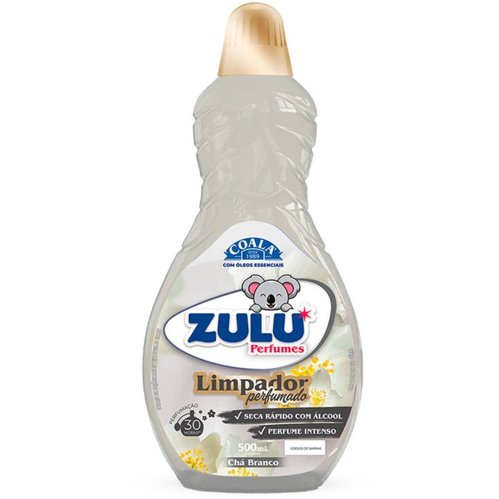 Limpador Perfumado Zulu Perfumes Cha Branco 500ml