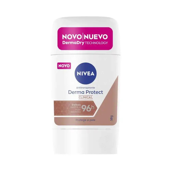 Desodorante Antitranspirante Stick Nivea Derma Protect Clinical 58g