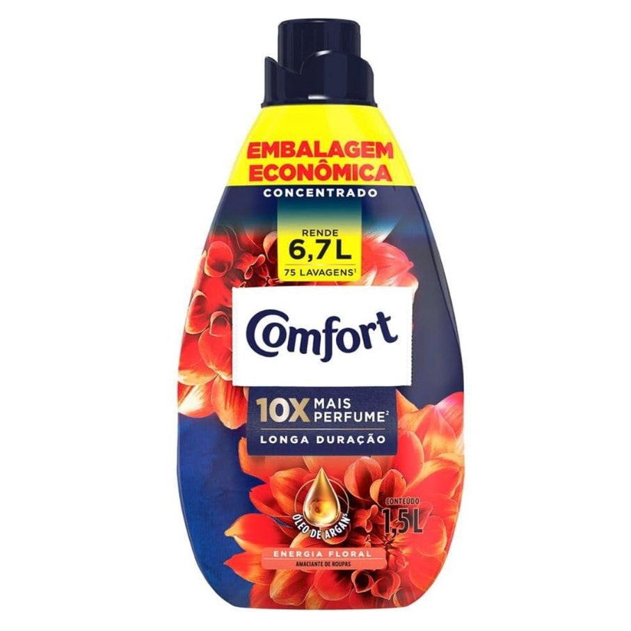 Comfort Amaciante Concentrado Energia Floral 1,5L