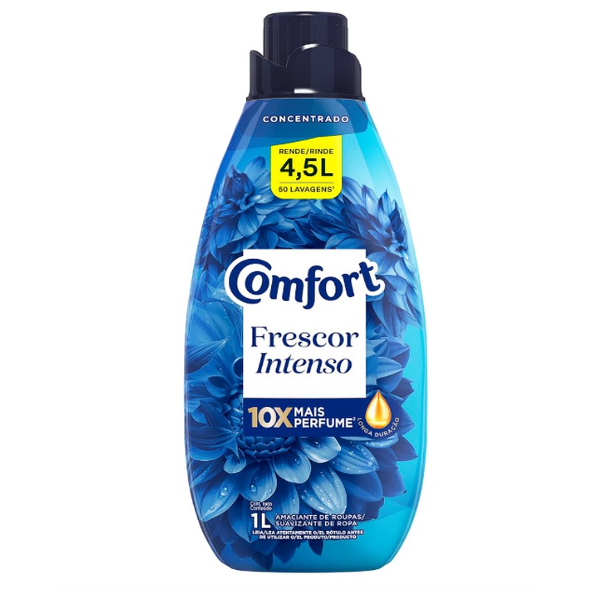 Comfort Amaciante Concentrado Frescor Intenso 1L