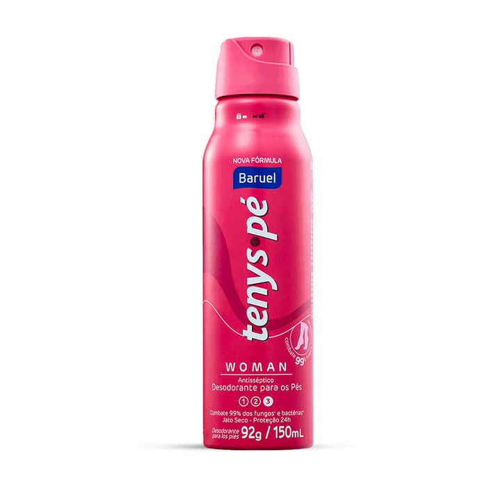 Desodorante para os Pés Tenys Pé Baruel Woman Jato Seco 92g