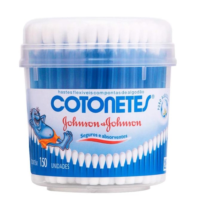 [3 UNIDADES] Cotonetes Hastes Flexíveis Pote 150un