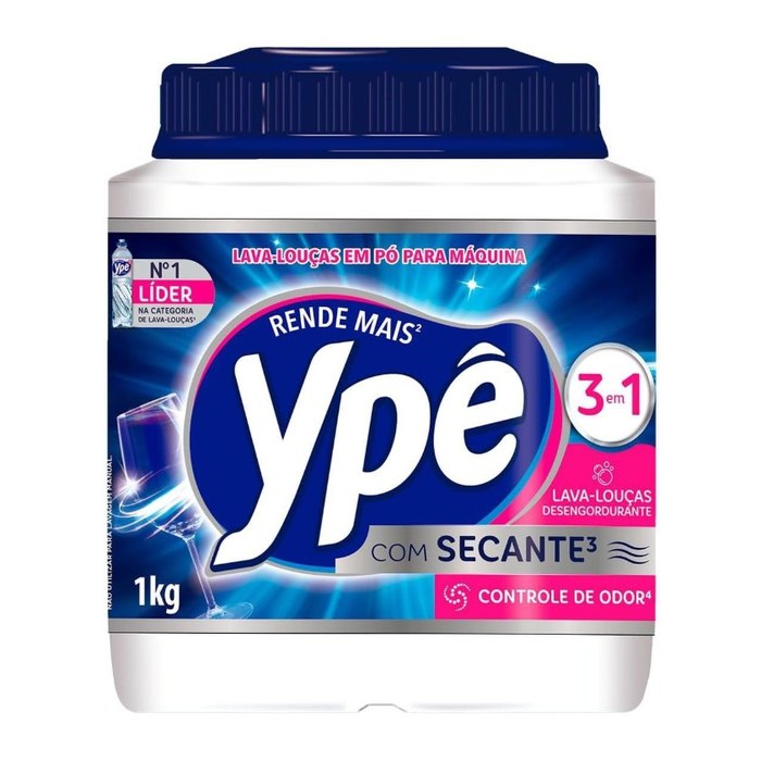 Ypê Detergente em Pó para Máquina 1Kg