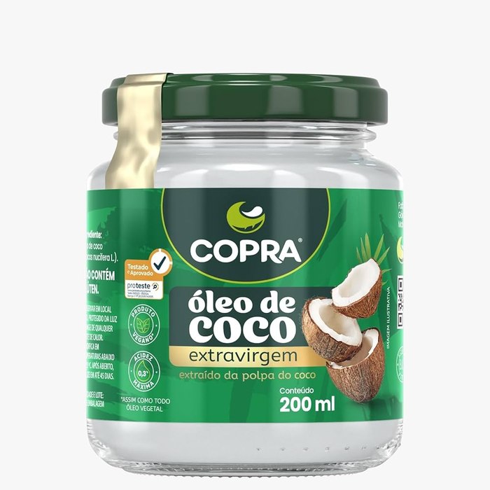 Óleo de Coco Extra Virgem Copra 200ml