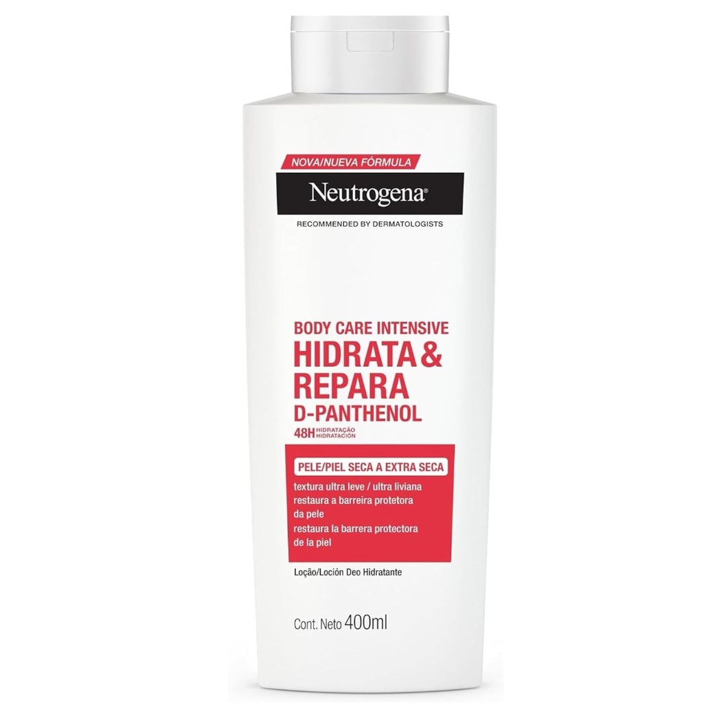 [3 UNIDADES] Hidratante Corporal Neutrogena Body Care Hidrata&Repara, 400ml