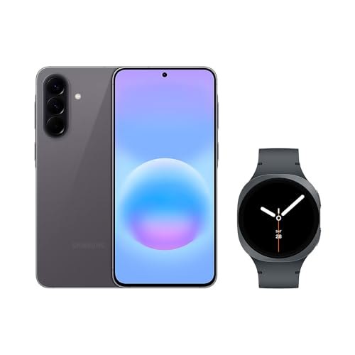 'Samsung Combo Galaxy A57 5G (128GB) - Cinza + Galaxy Watch8 BT 40mm - Grafite