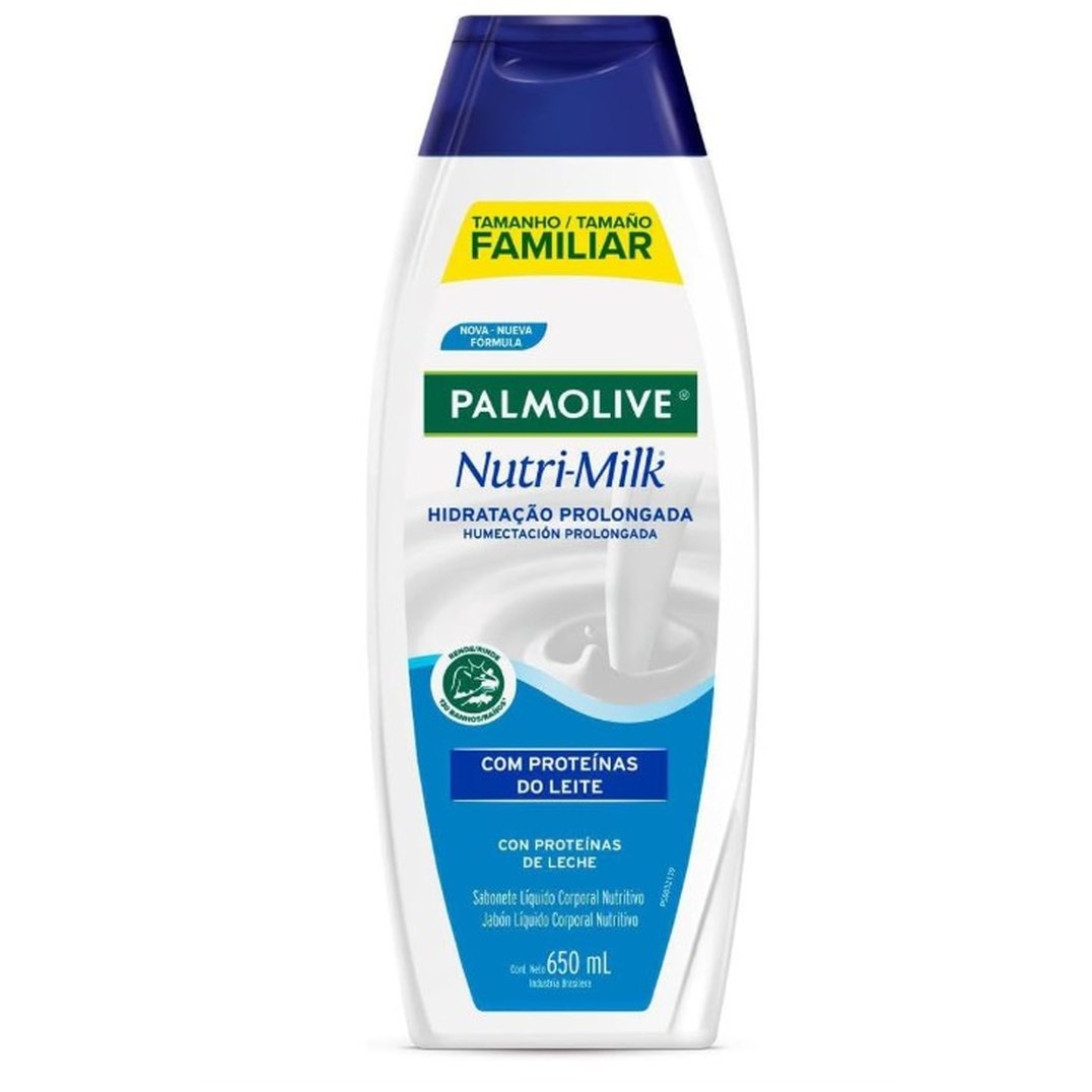 Palmolive Nutri-Milk Hidratação Prolongada Sabonete Corporal, 650ml