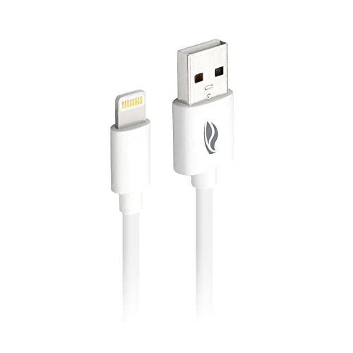 C3Tech Cabo USB para Smarthphone CB-L20WH Branco, 2Metros, Suporte a Carregamento e Transferência de Dados