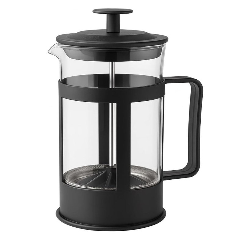 ALLMIX Cafeteira de Prensa Francesa de Vidro 600ml