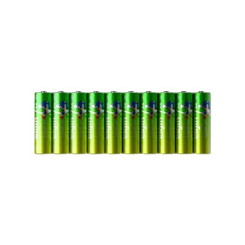 Pilha Alcalina AA Comum Elgin Shrink – Pacote com 10 Unidades