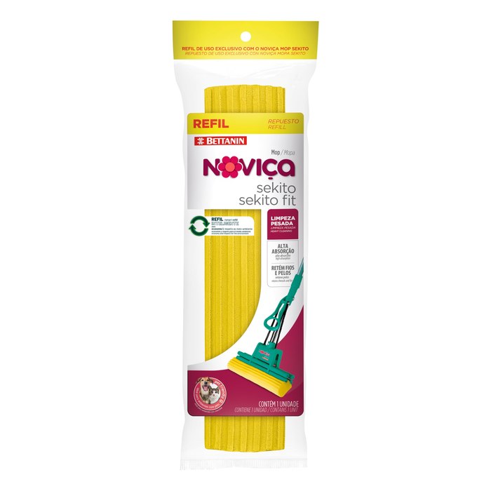 Refil Espuma para o Mop Sekito e Sekito Fit Noviça Bettanin