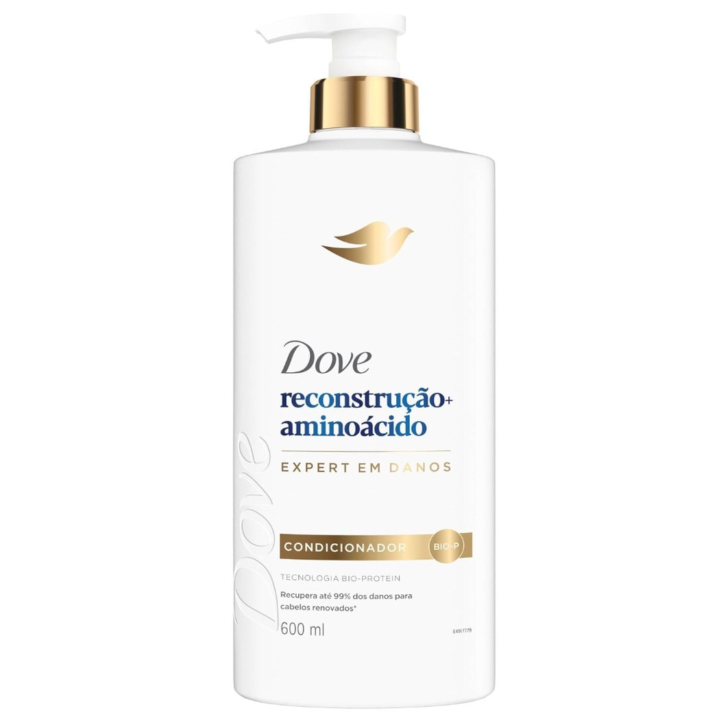 Dove Condicionador Reconstrução + Aminoácido 600ml Pump